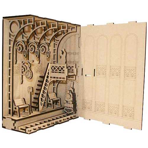 Knight's Castle MDF Book Nook Kit